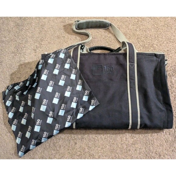 Scarborough & Tweed Goldman Sachs 150 Year Canvas Duffel Garment Bag w/ Dust Bag - Picture 1 of 14